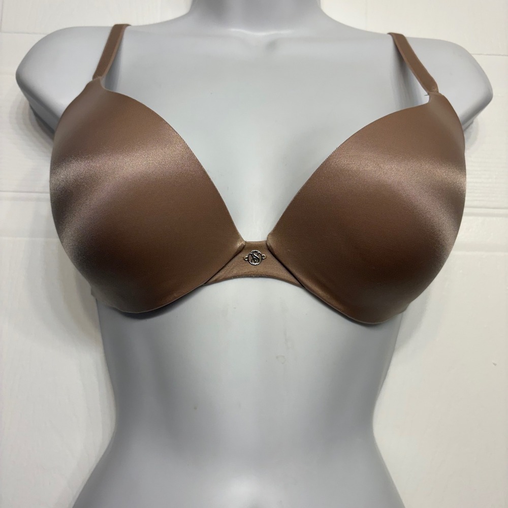 Victoria's Secret So Obsessed Push Up Bra 36B Brown Very Sexy Padded Underwire